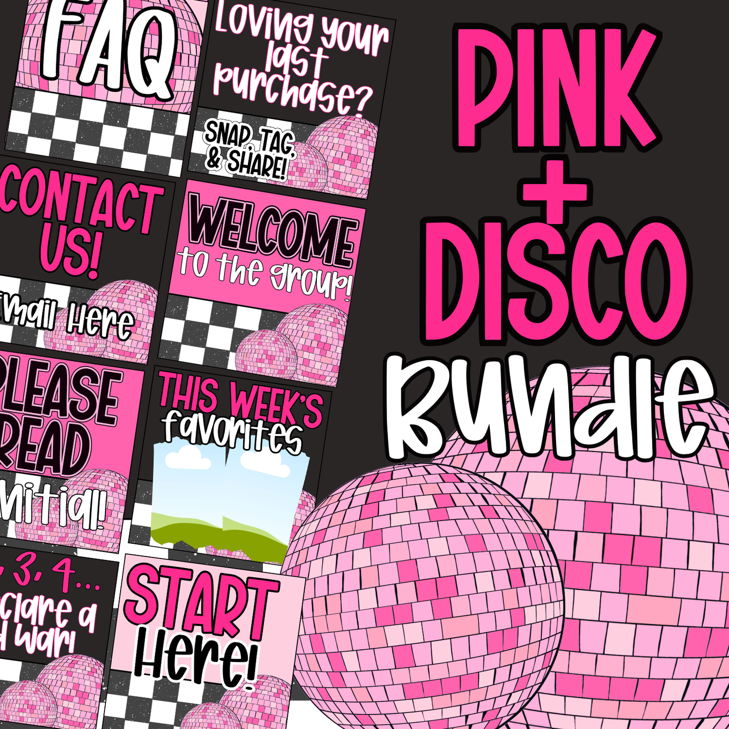 Pink/Disco Bundle