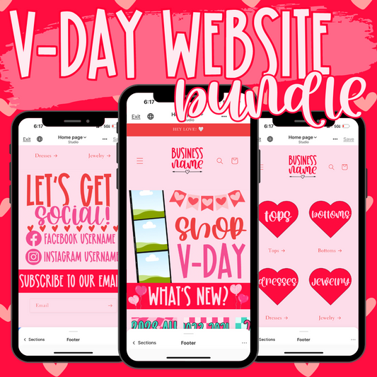 V-Day Website Bundle