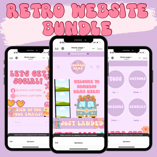 Retro Website Bundle