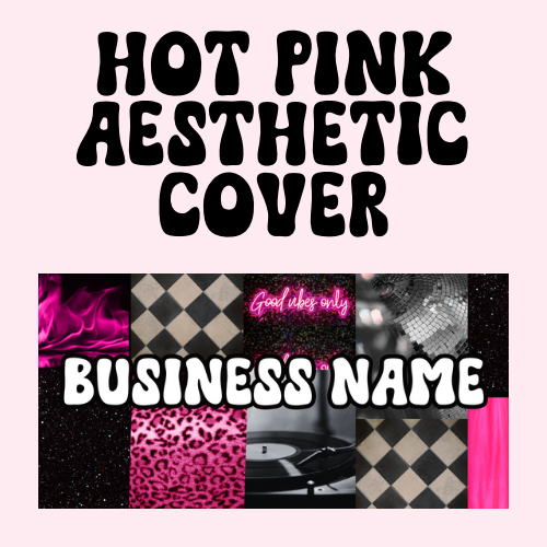 Hot Pink aesthetic Cover