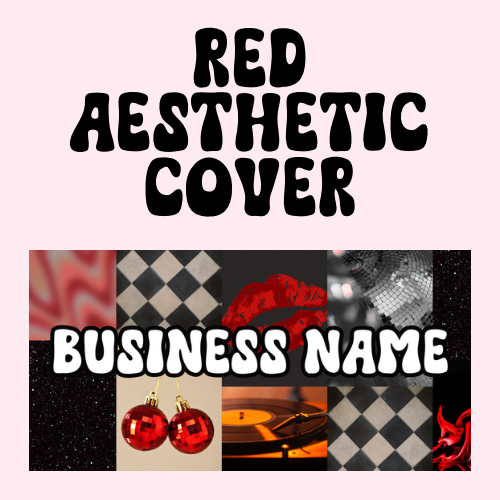 Red aesthetic Cover