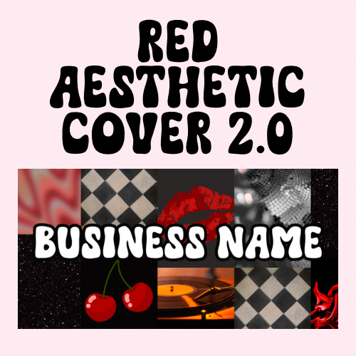 Red aesthetic Cover 2.0