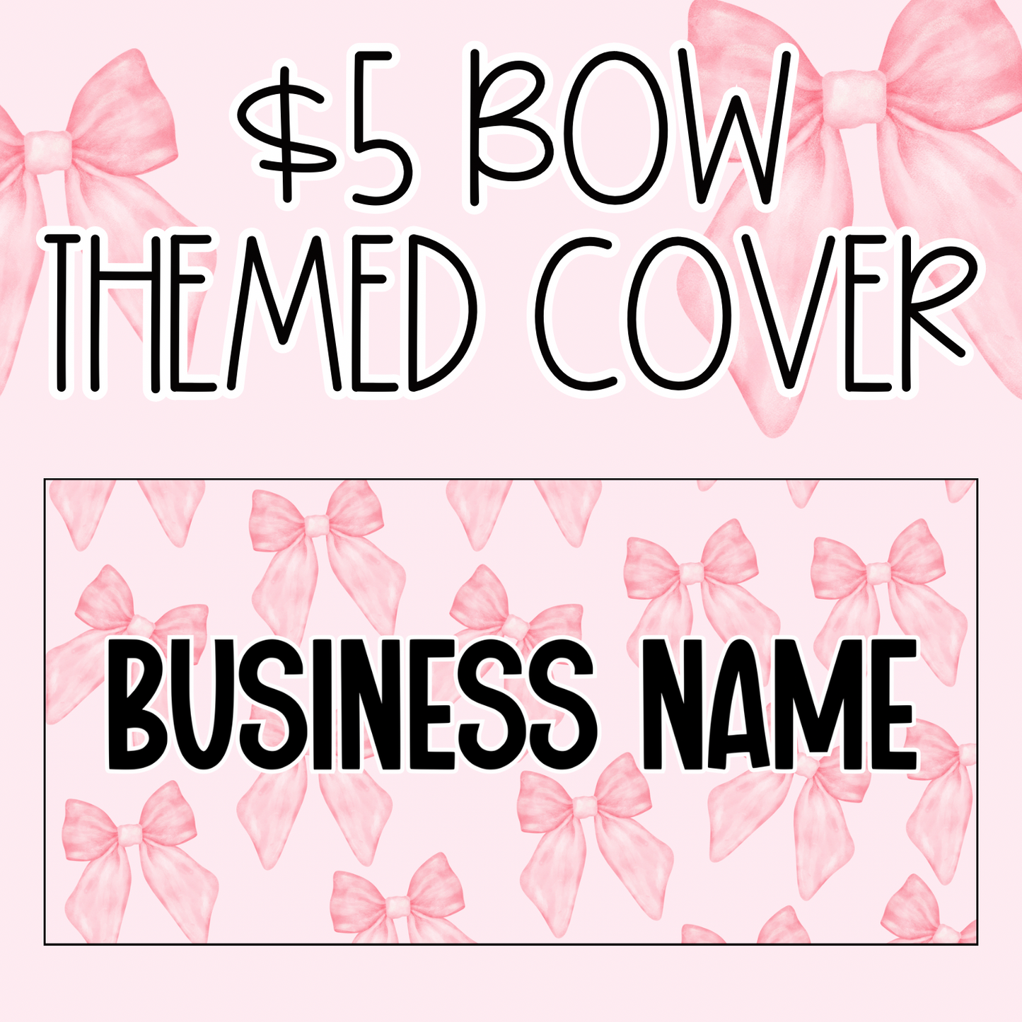 Bow Facebook Cover (Block)