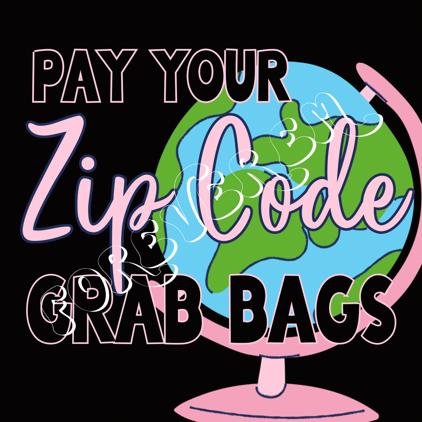 Pay your Zip Code Individual Graphic