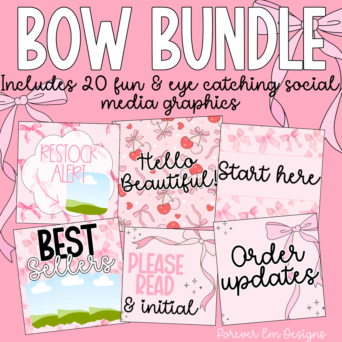 Bow Graphic Bundle