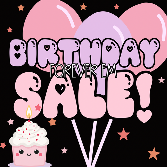 Individual Birthday Graphic