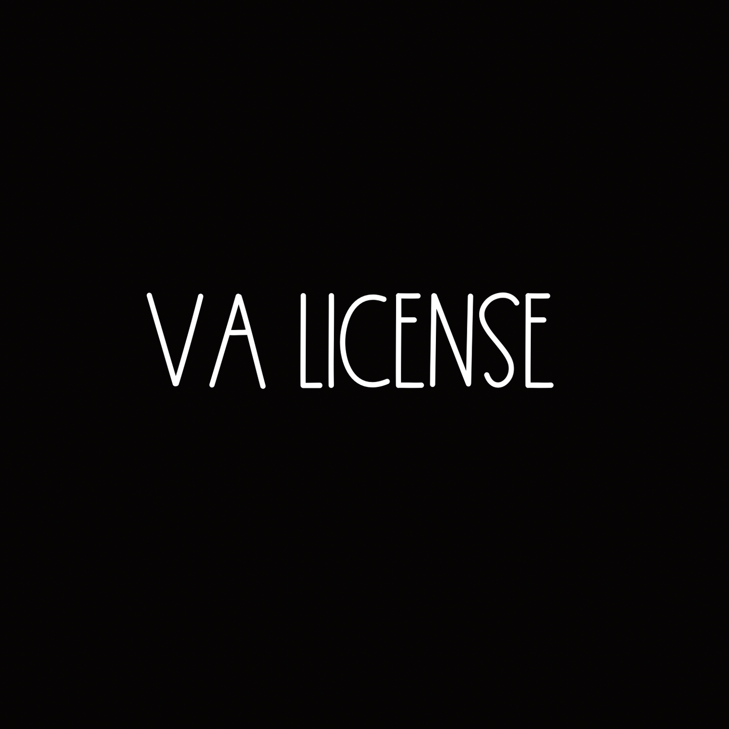 Virtual assistant license