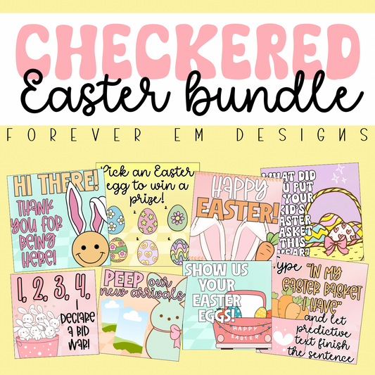 Checkered Easter Bundle