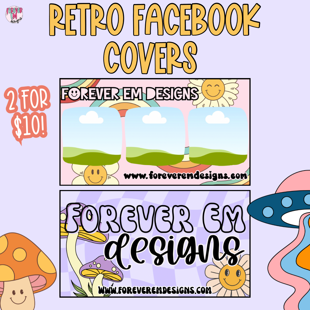 Retro Facebook Covers