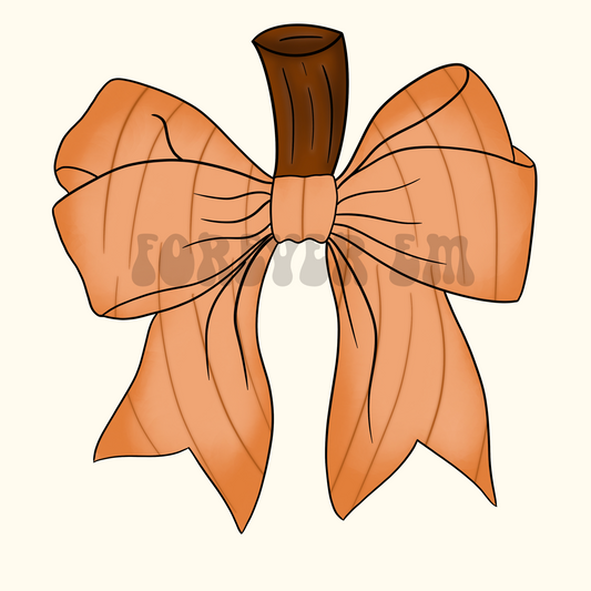 Pumpkin Bow - PNG