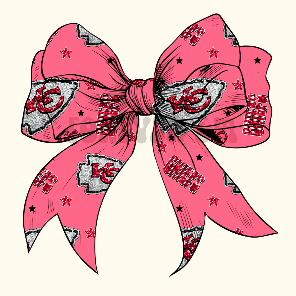 Red kingdom conquette bow png