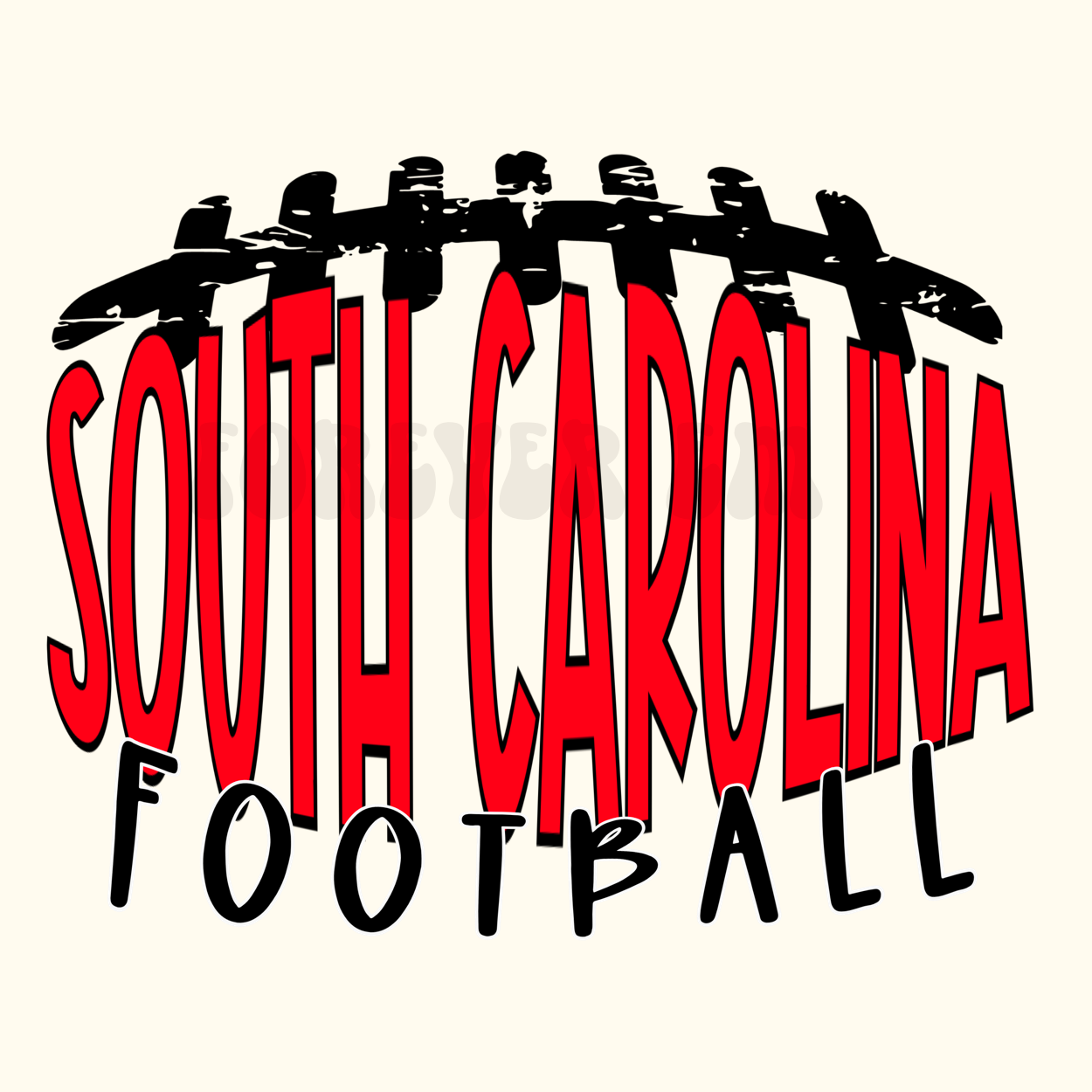 South Carolina Football PNG