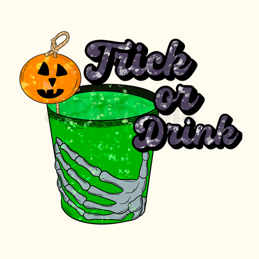 Trick or Drink PNG