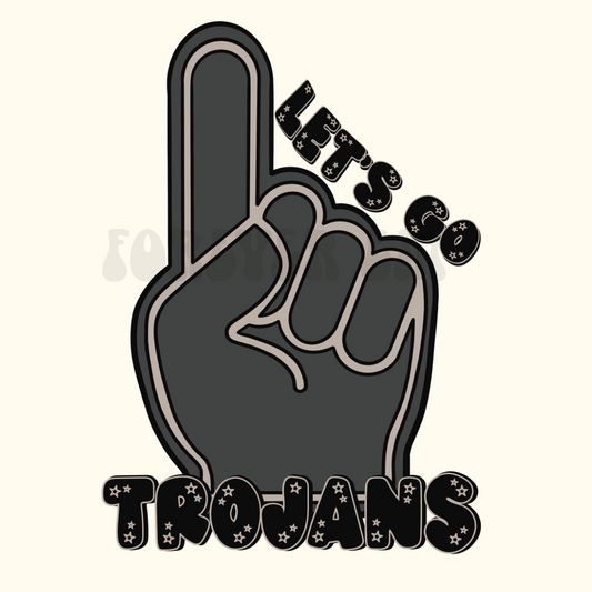 Trojans foam finger png