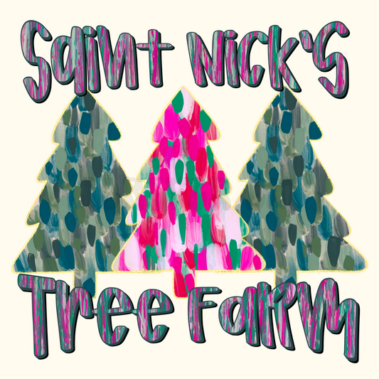 Saint nicks tree farm PNG