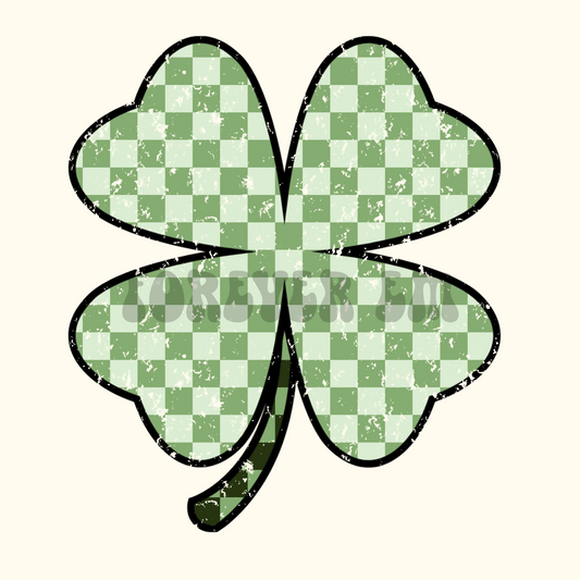 Checkered clover png