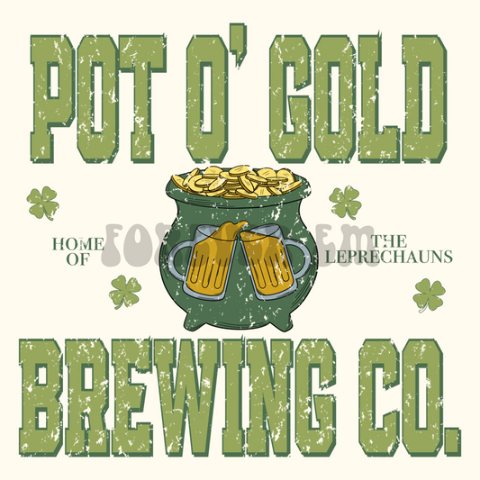 Pot o gold brewing co. Png