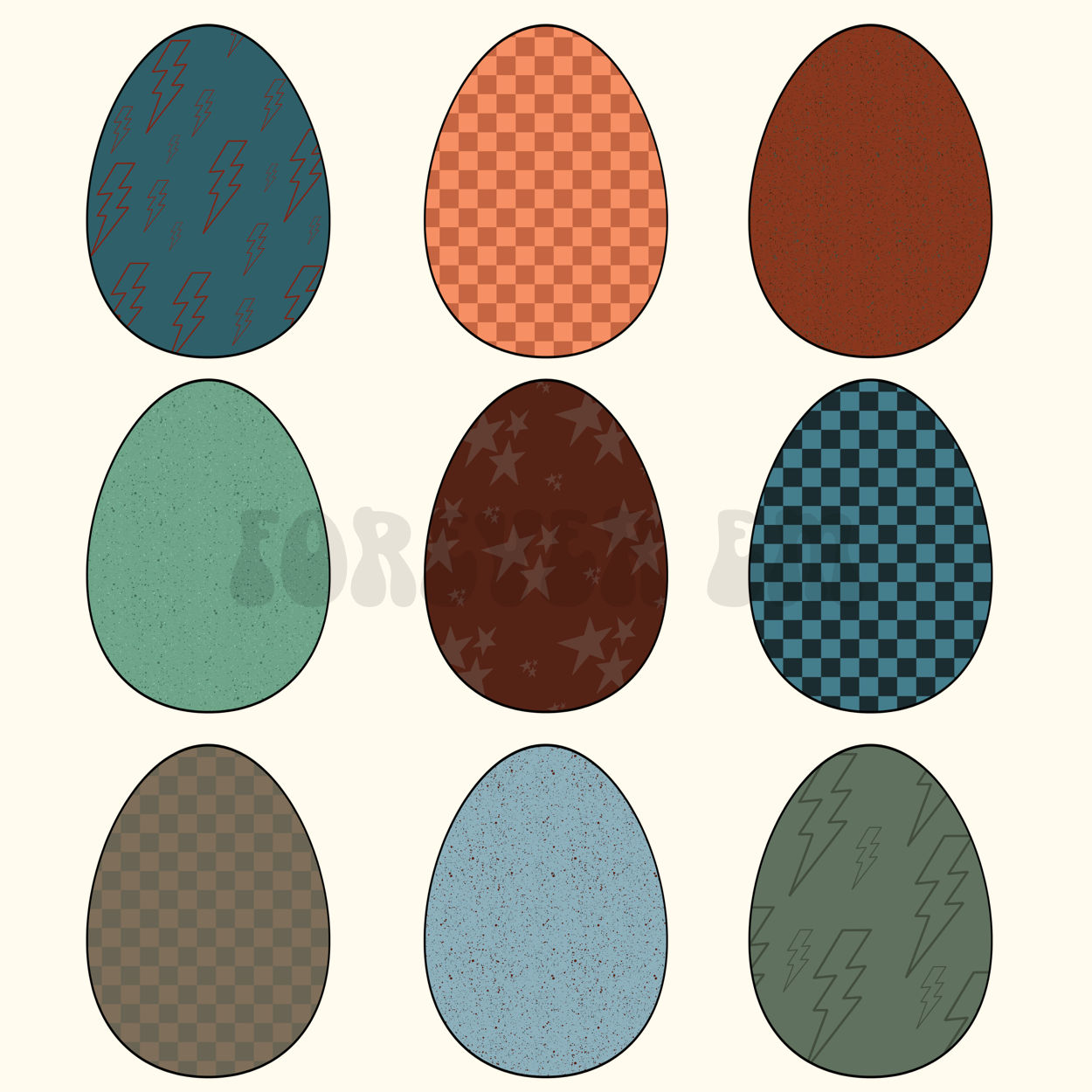 rustic egg collage png