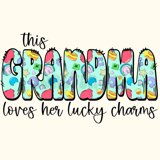 This grandma Loves her lucky charms