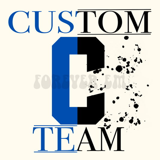 CUSTOM team splatter PNG