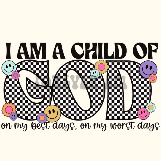 I am a child of god png