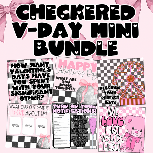 Checkered Mini V-Day Bundle