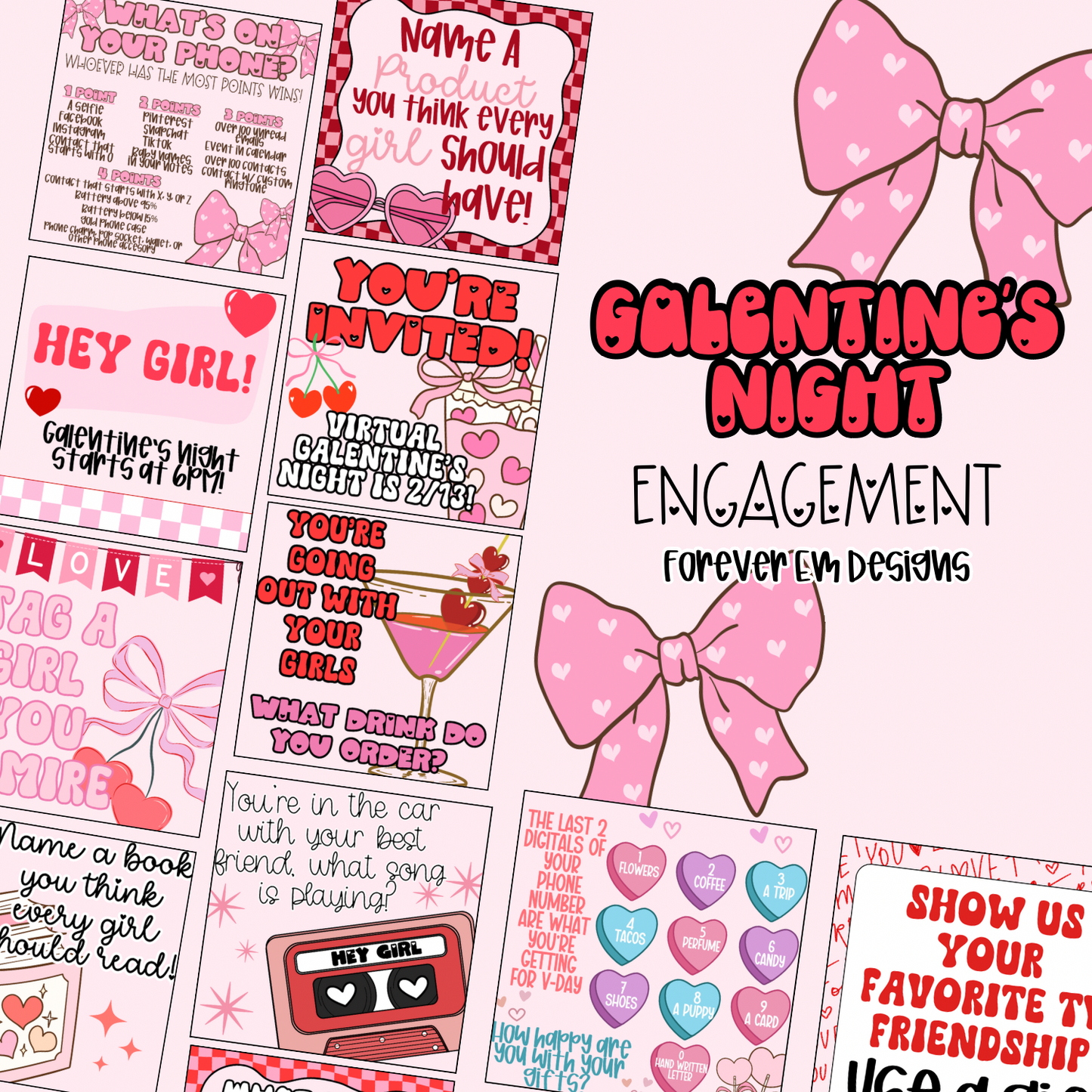 Galentine’s Night Engagement